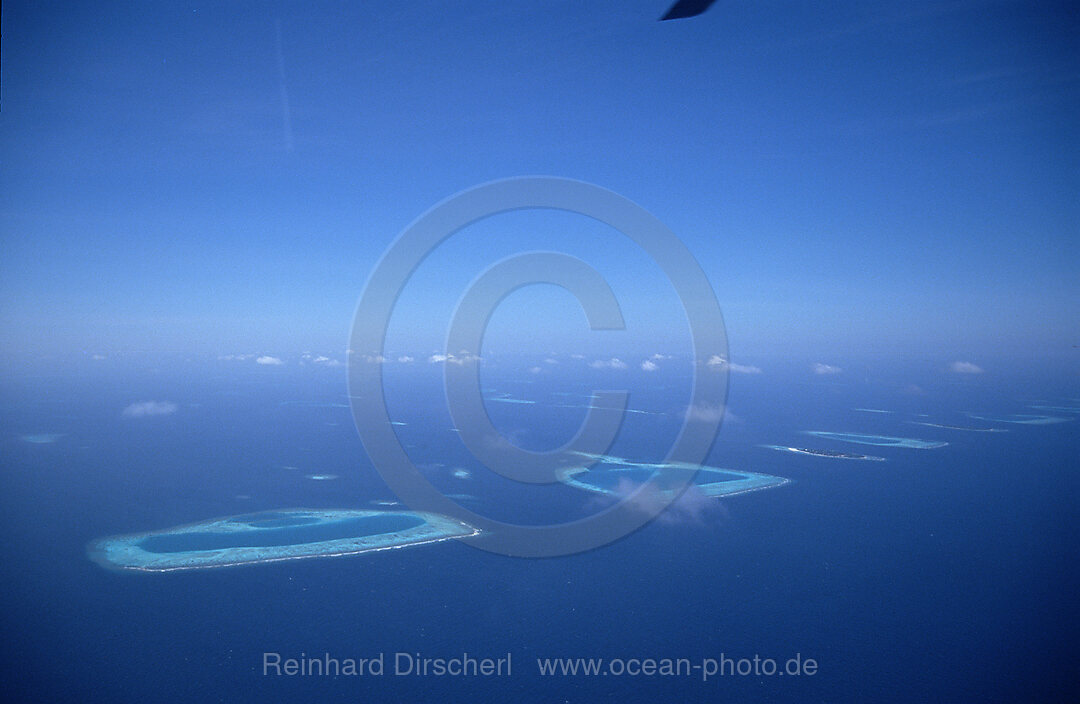 Maledivian Islands from the Air, Maldives Islands