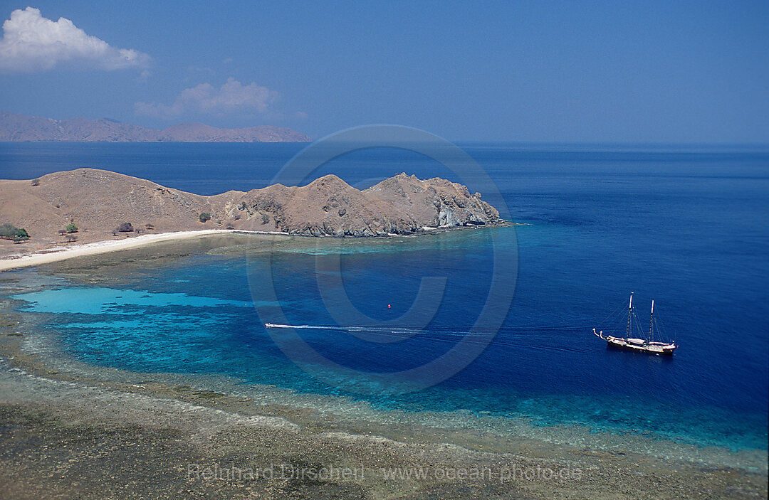 Komodo Island, Komodo Nationalpark, Indian Ocean, Komodo National Park, Indonesia