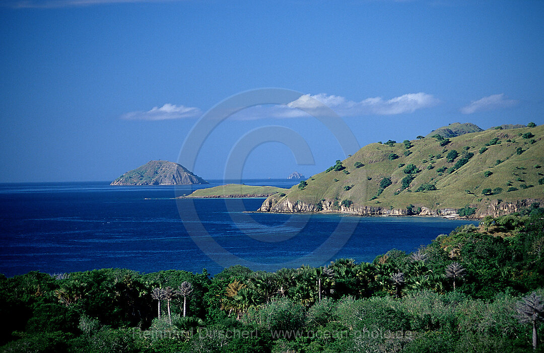 Bucht vor Komodo, Indischer Ozean, Komodo National Park, Indonesien