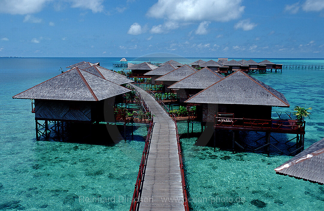 Sipadan Water Village, Mabul, Borneo, Sabah, Mabul, Malaysia