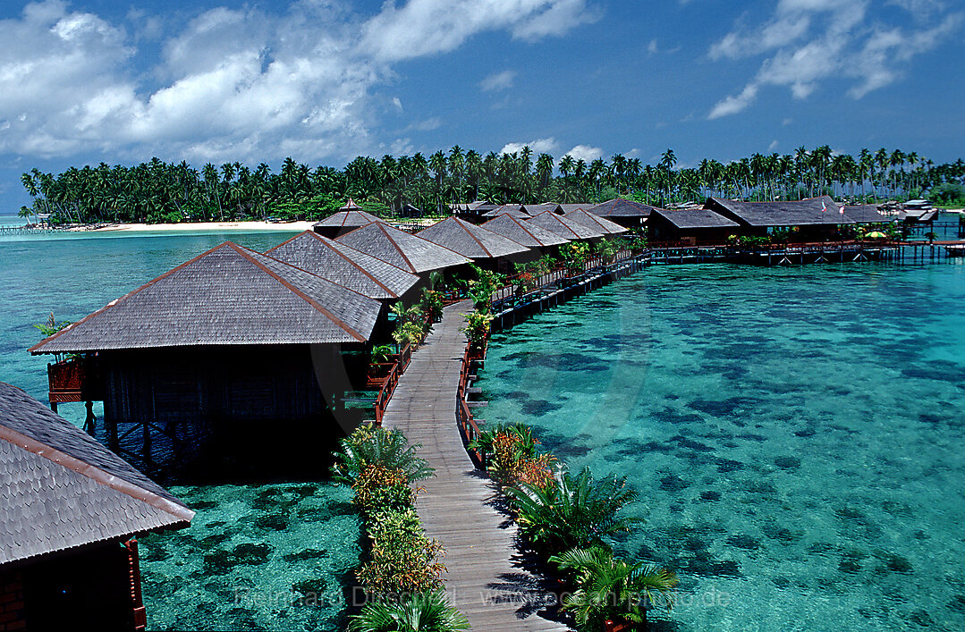 Sipadan Water Village, Mabul, Borneo, Sabah, Mabul, Malaysia