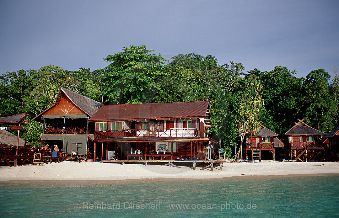 Sipadan Dive Resort, Borneo, Sabah, Sipadan, Malaysia