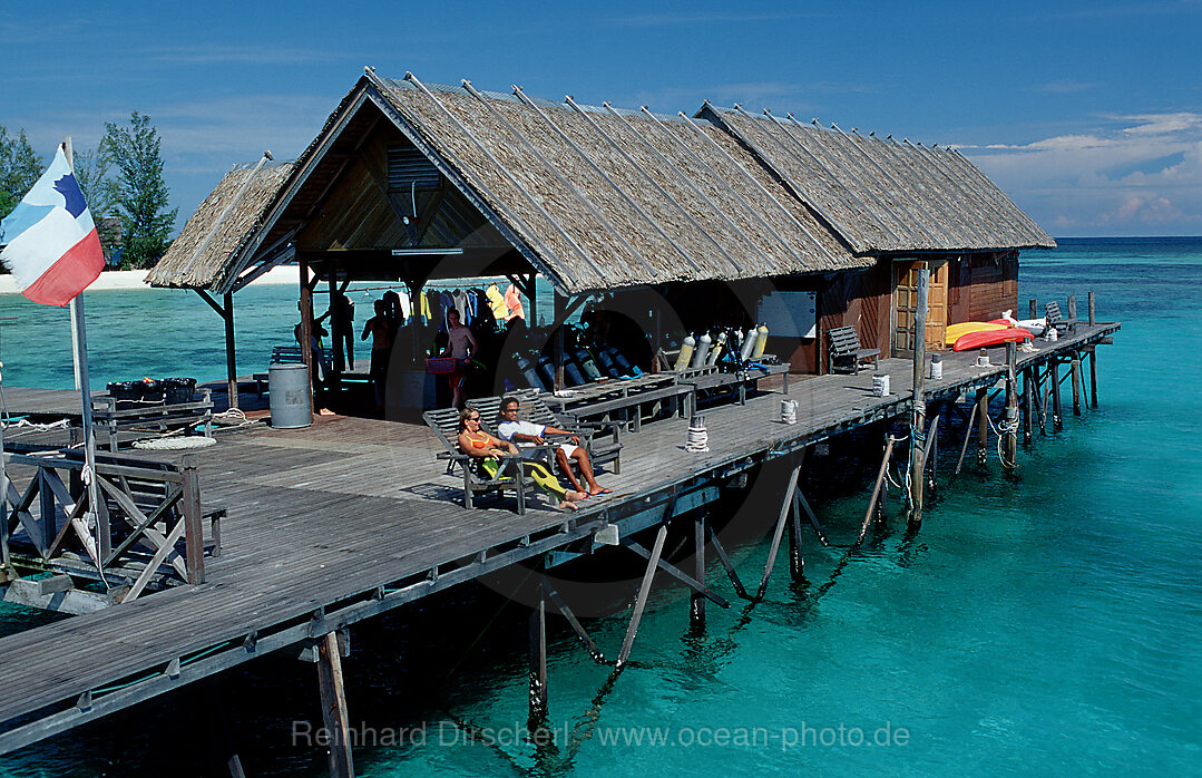 Lankayan Resort - Tauchbasis, Borneo, Sabah, Lankayan, Malaysia