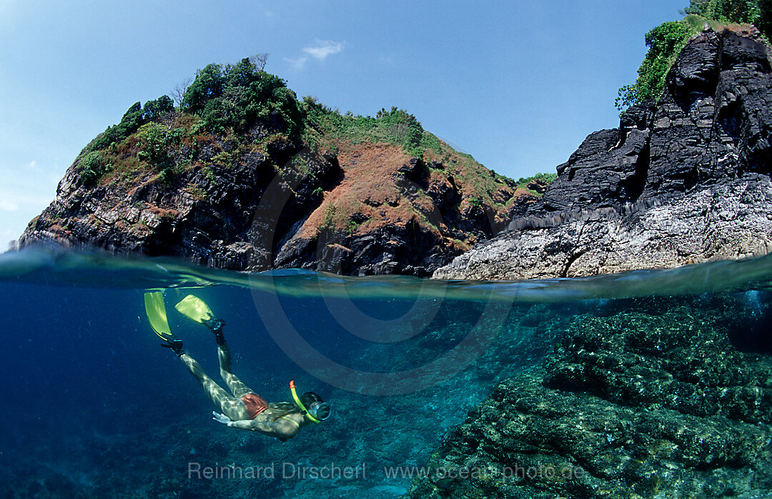 Scin diver, Scin diving, Indian ocean, Andaman sea, Burma, Myanmar, Birma