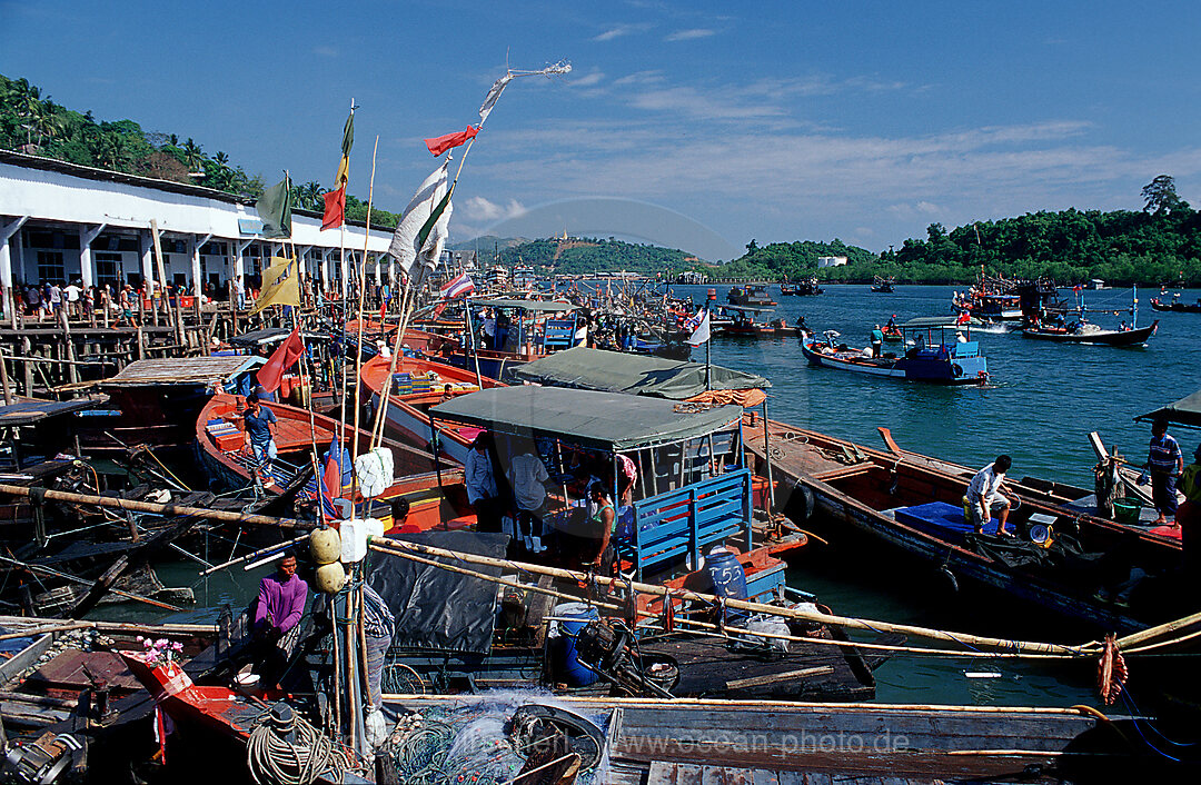 Hafen, Kawthaung, Burma, Myanmar, Birma