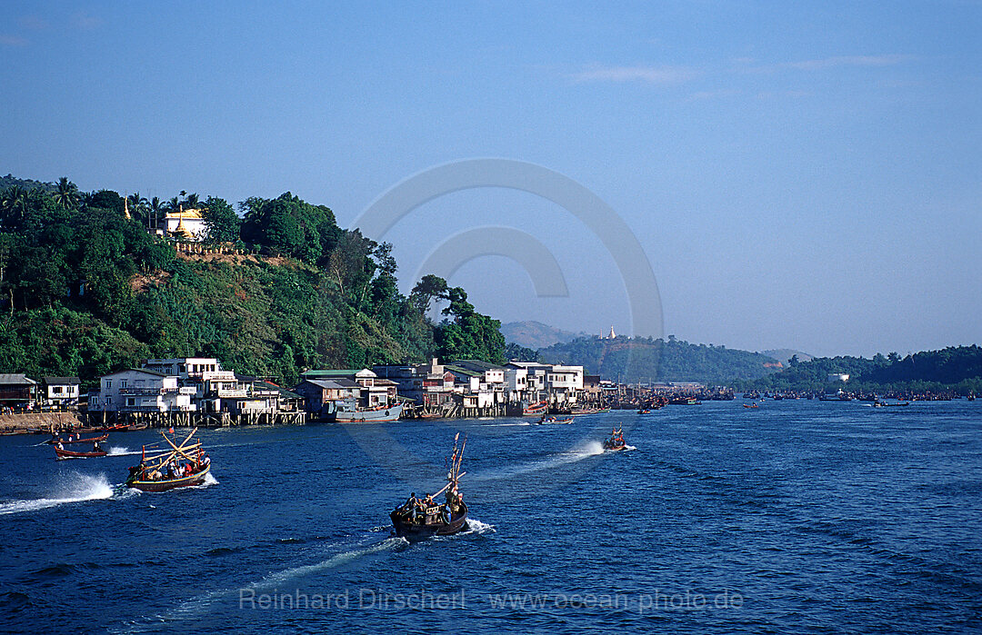 harbour, Kawthaung, Burma, Myanmar, Birma