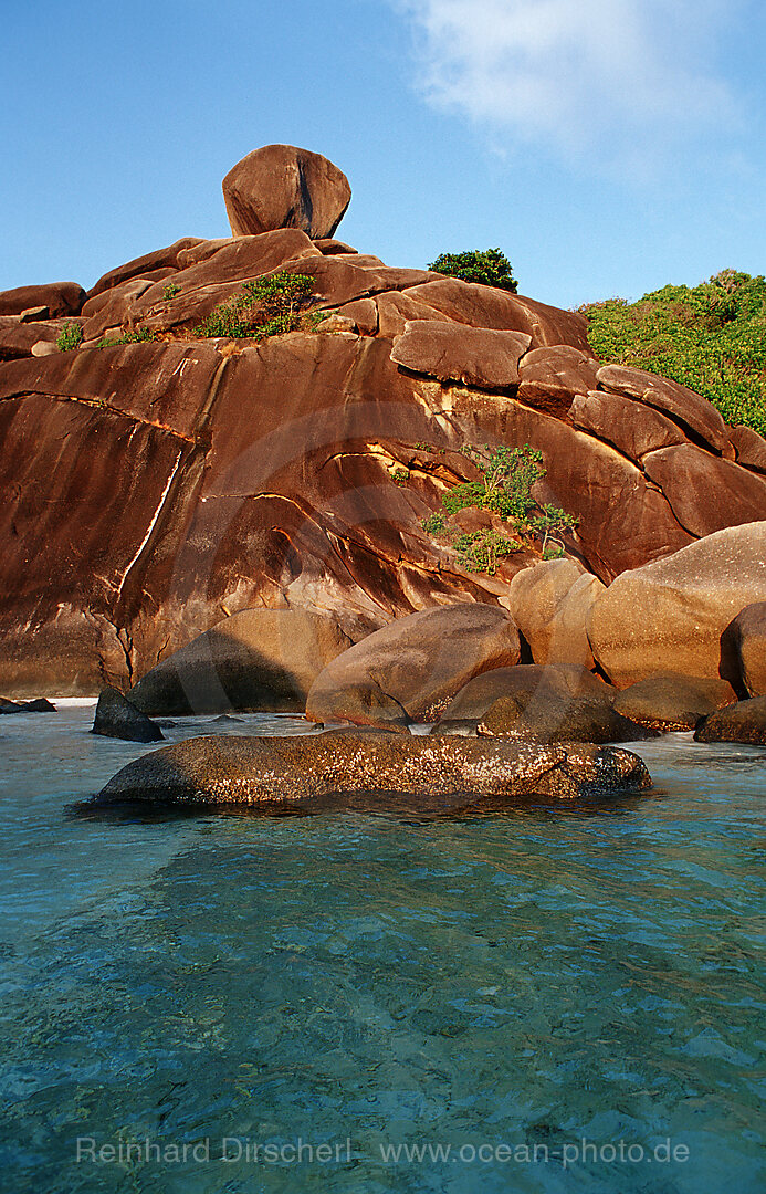 Similan Island, Donald Duck Felsen, Indischer Ozean, Phuket, Similan Inseln, Andamanensee, Thailand