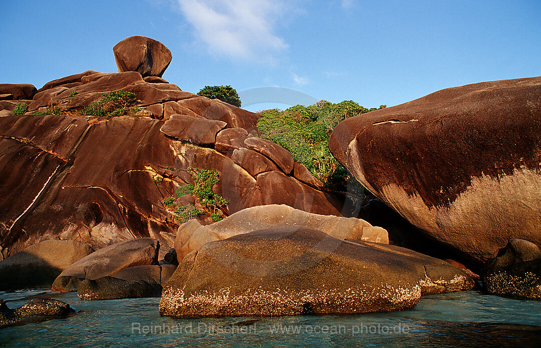 Similan Island, Donald Duck Felsen, Indischer Ozean, Phuket, Similan Inseln, Andamanensee, Thailand