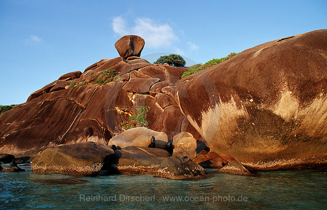 Similan Island, Donald Duck Felsen, Indischer Ozean, Phuket, Similan Inseln, Andamanensee, Thailand