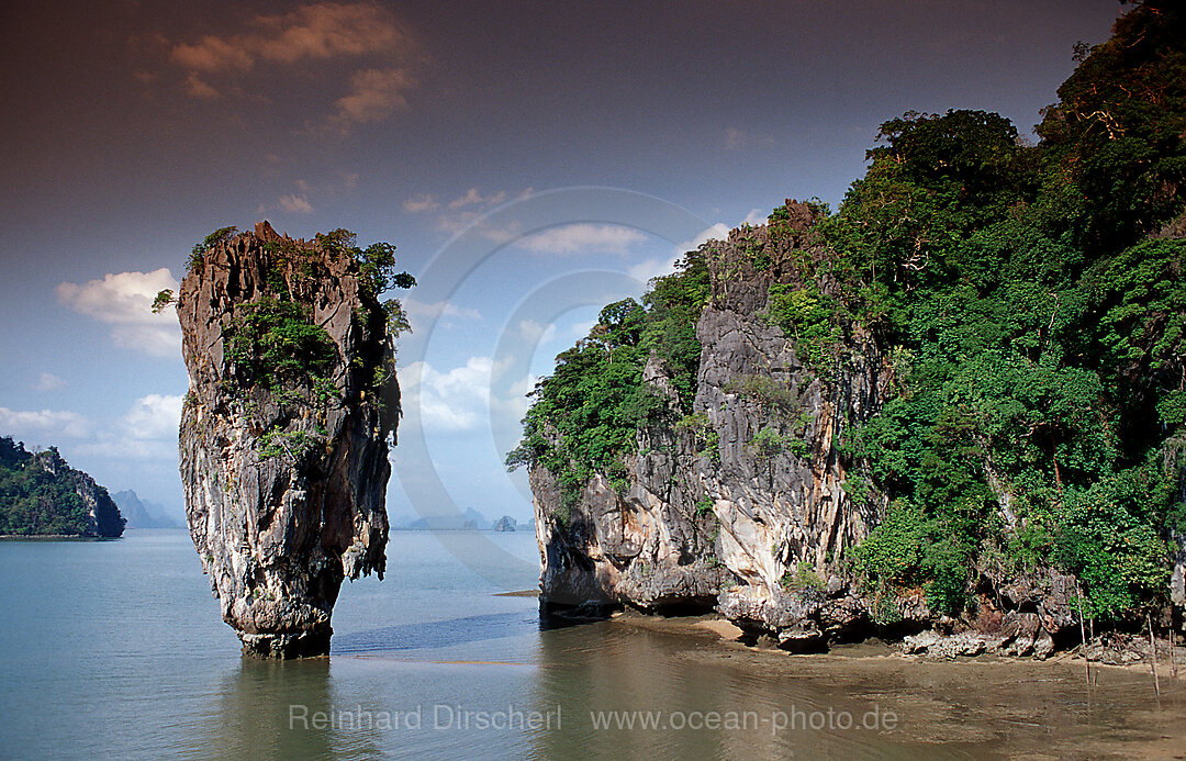 James Bond Felsen, Phangna, Phang-Nga, James Bond Island, Khao Phingan, Thailand