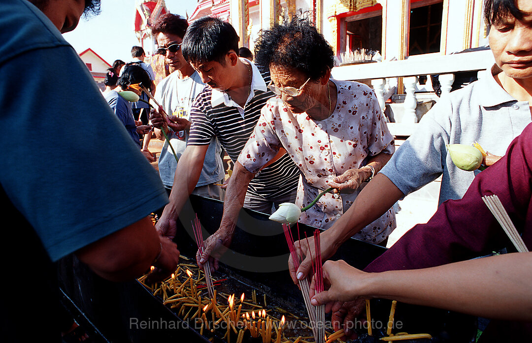 Tempel, Phuket, Wat Phra Thong, Thailand