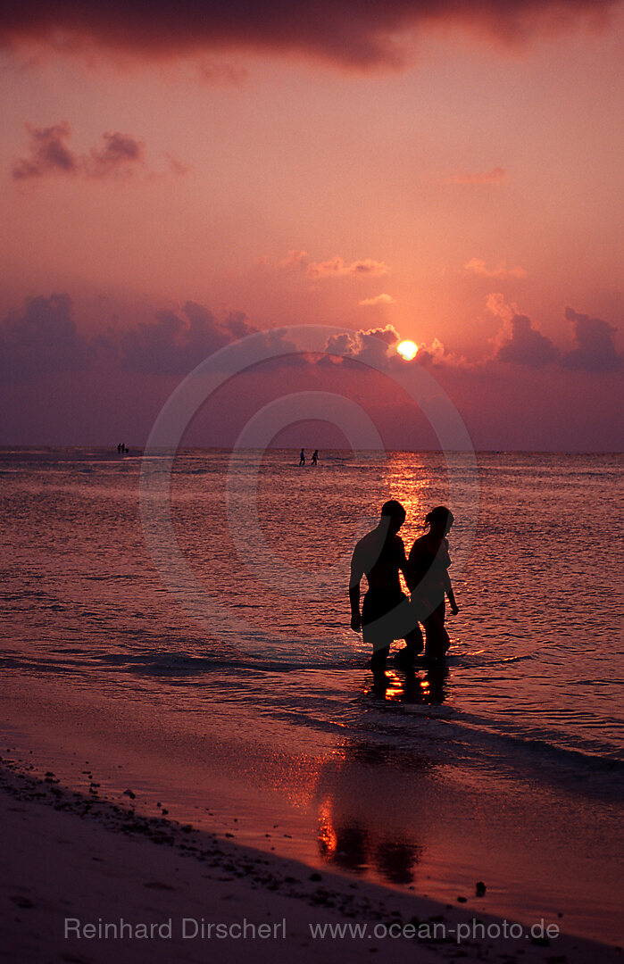 Tourists on the beach
