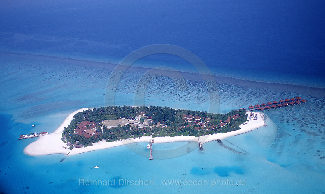 Maldives Island, air image