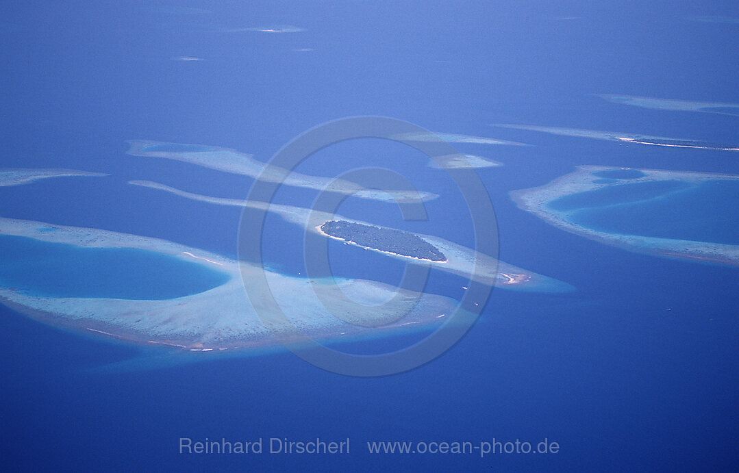 Maldives Island, air image