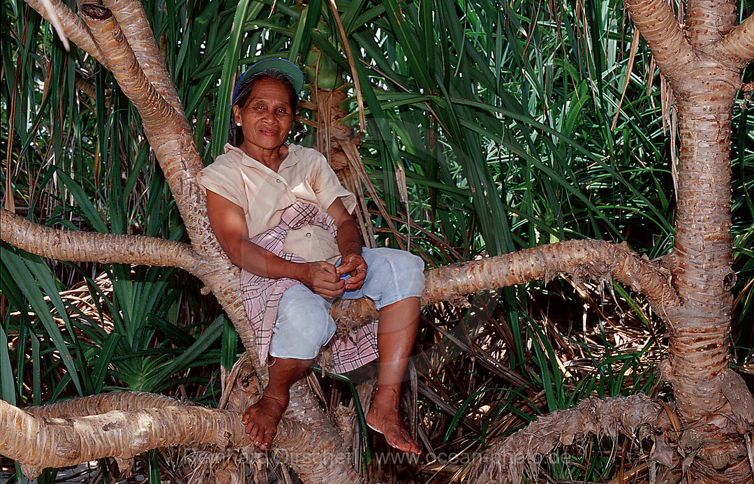 Philippinische Frau, Philippineninsel, Bohol, Philippinen