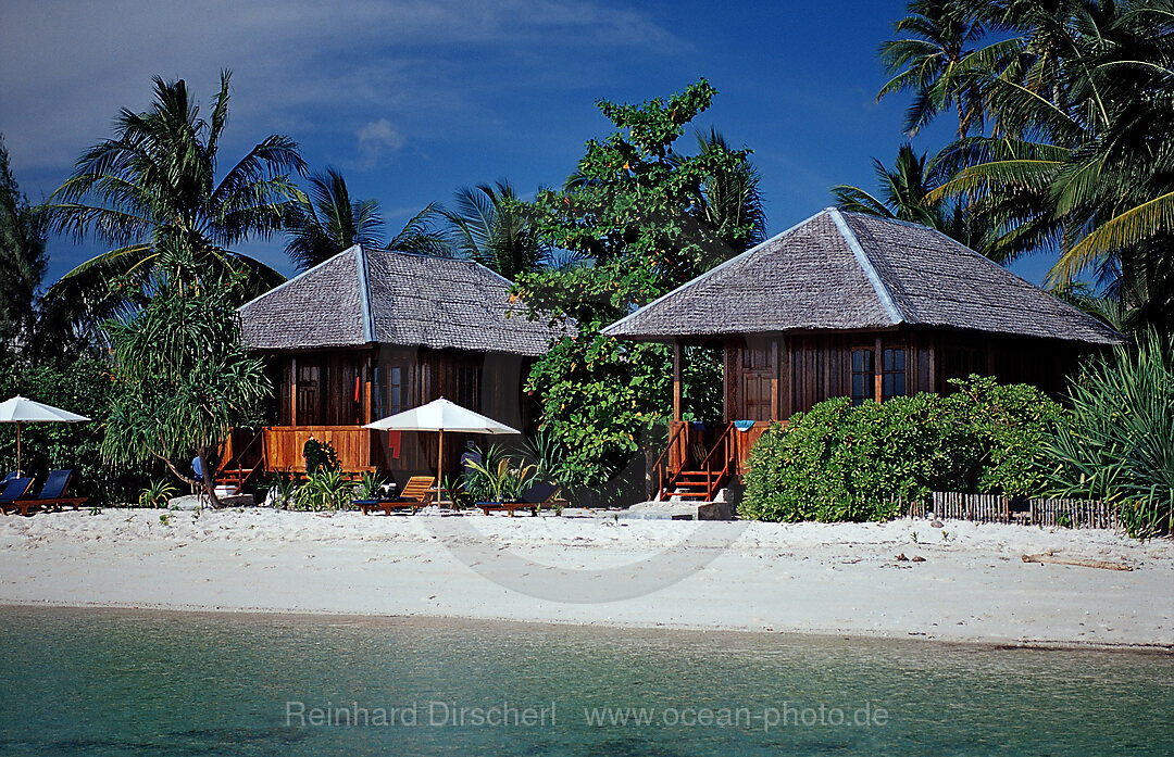 Wakatobi beach bungalows