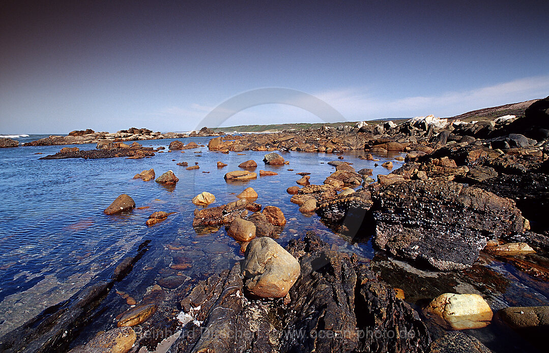 Felskueste, Port Elizabeth, Ibhayi, Sdafrika, Suedafrika