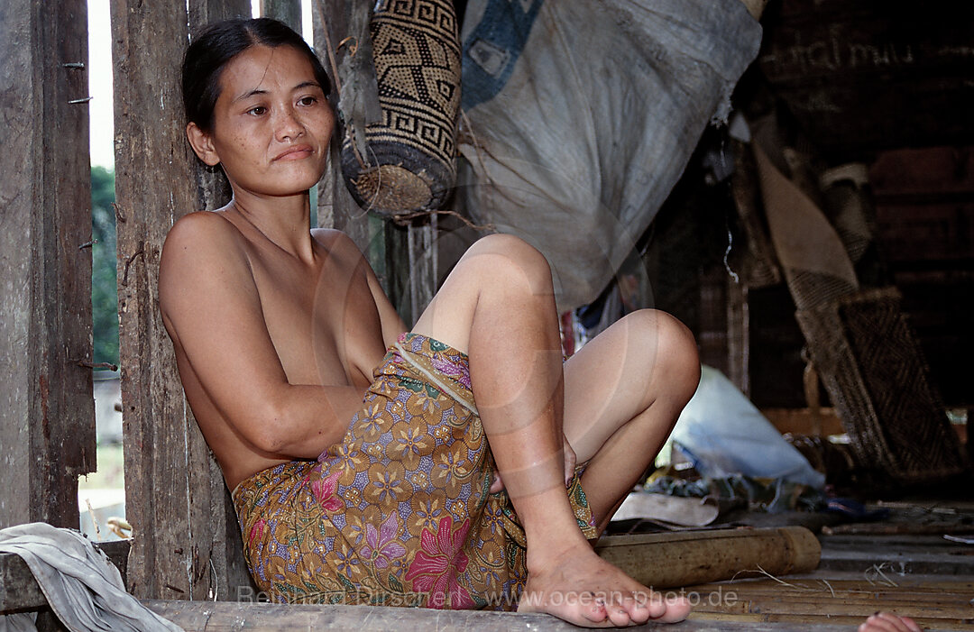 Punan Frau, Borneo, Sarawak, Gunung Mulu NP, Malaysia