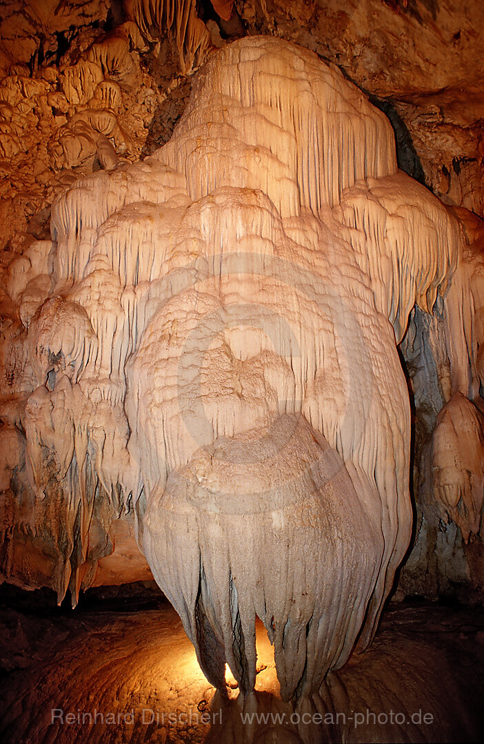 Tropfsteinhoehle, Window Cave, Borneo, Sarawak, Gunung Mulu NP, Malaysia