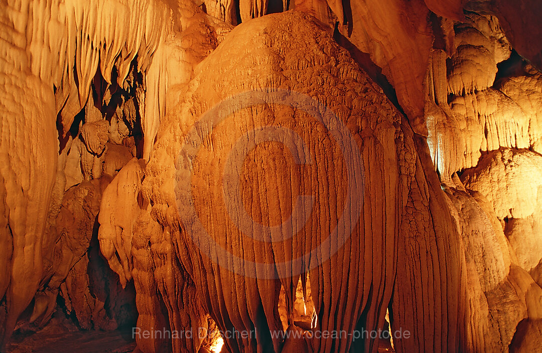 Tropfsteinhoehle, Window Cave, Borneo, Sarawak, Gunung Mulu NP, Malaysia