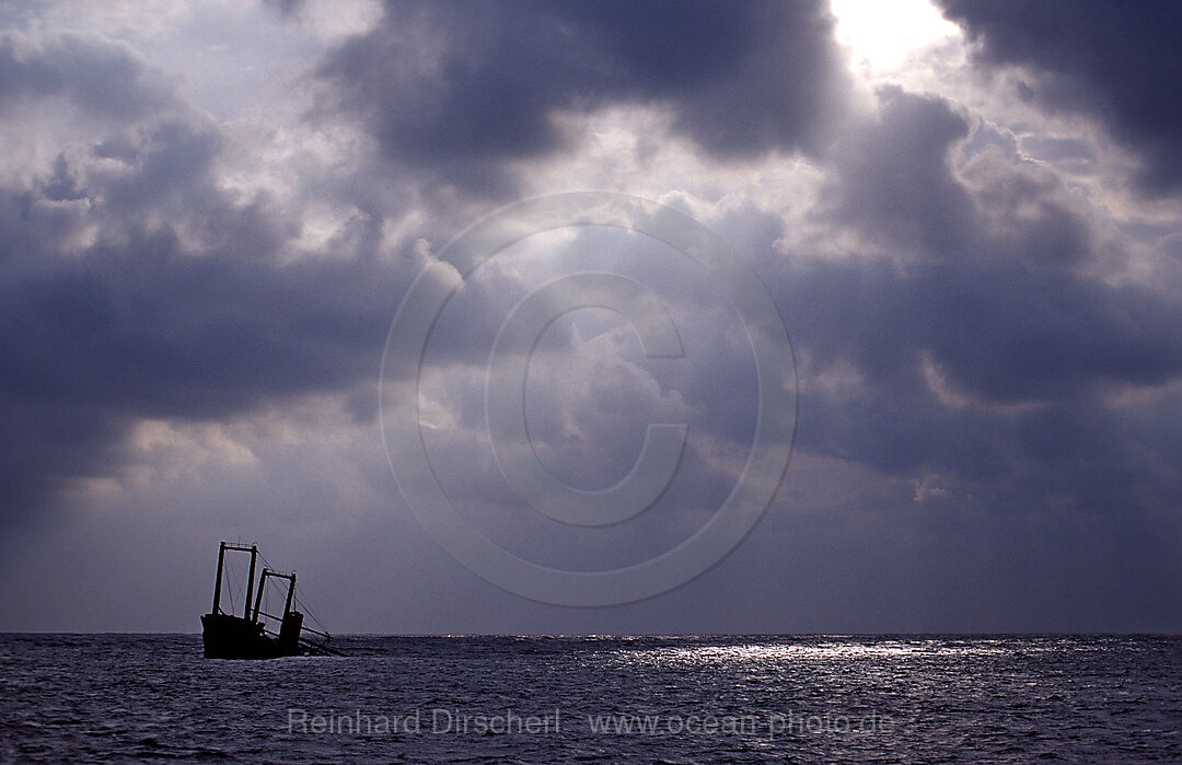 Gestrandetes Schiffswrack