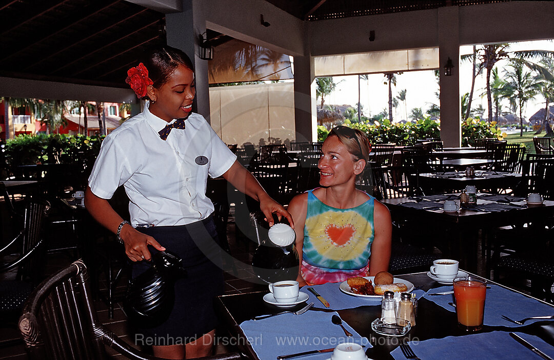 Breakfast in the Princess Club Hotel