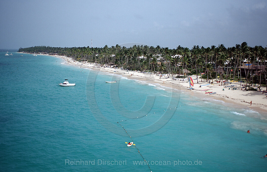 Sandstrand von Punta Cana, Punta Cana, Karibik, Dominikanische Republik