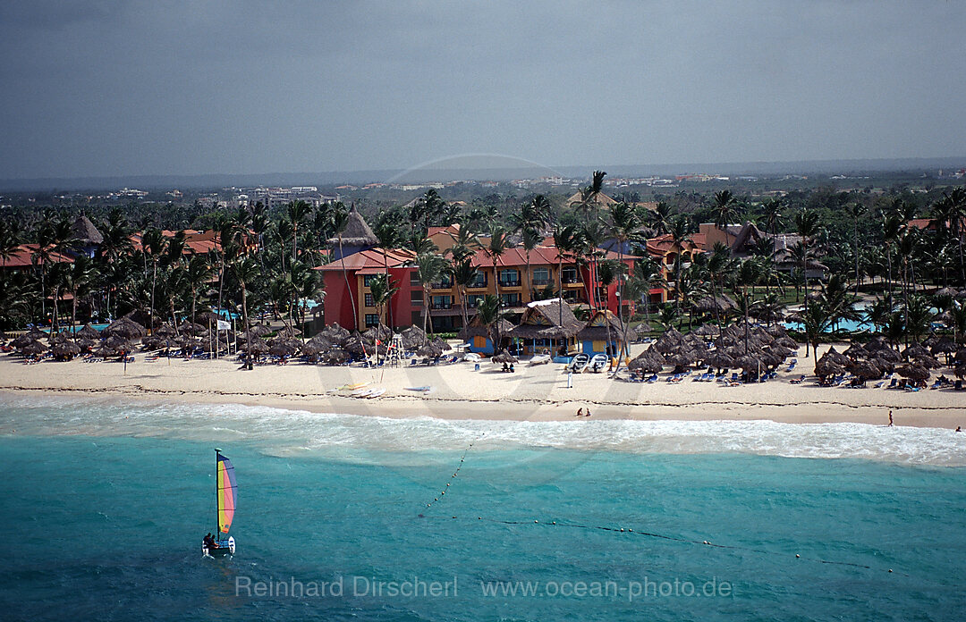 Sandy beach of Punta Cana