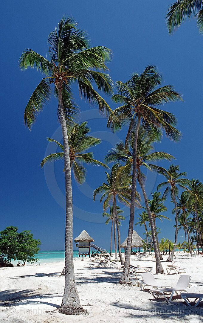 Sandstrand, Punta Cana, Karibik, Dominikanische Republik