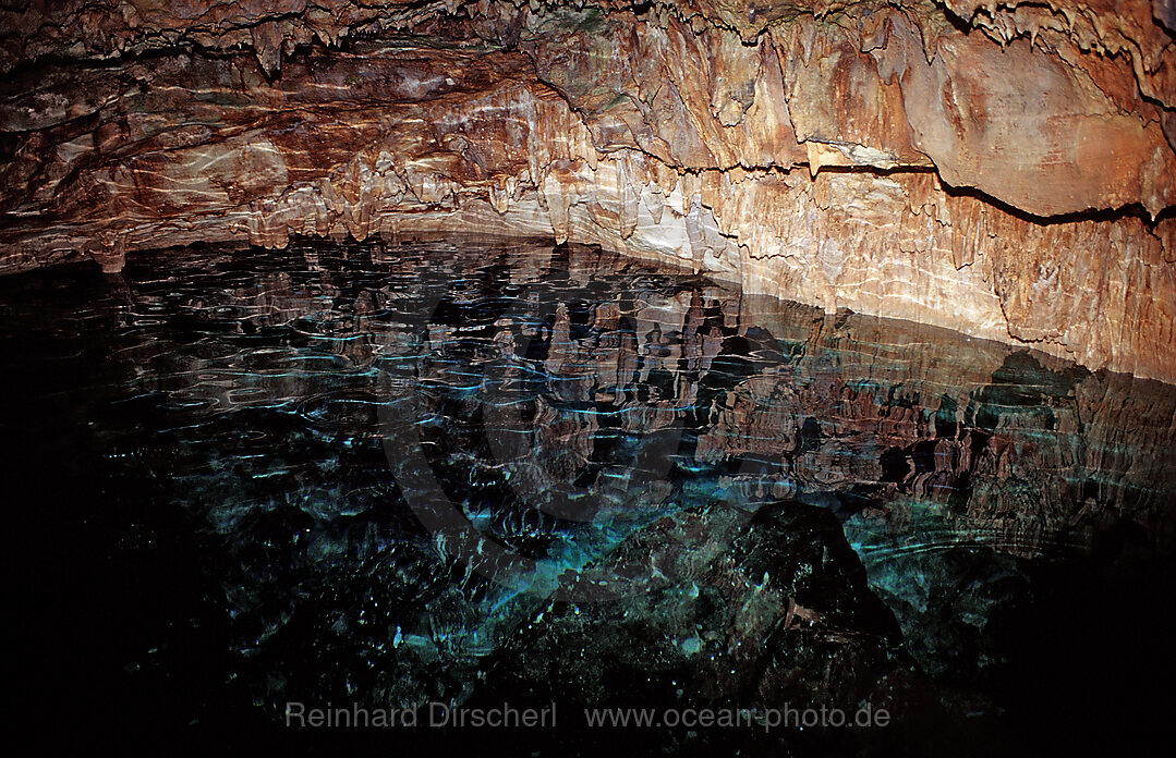 Hoehle Cueva Taina, Punta Cana, Suesswasser, Dominikanische Republik