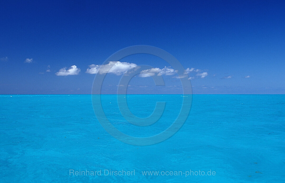 Turquoise blue sea