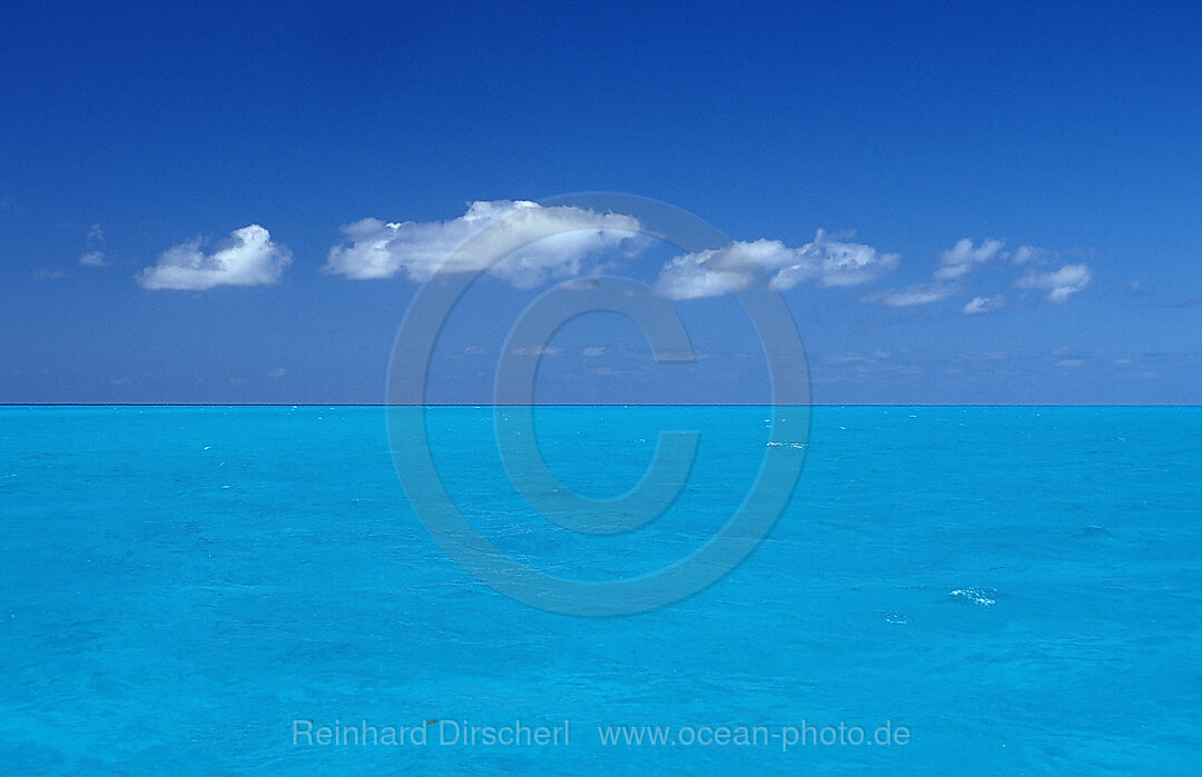 Turquoise blue sea