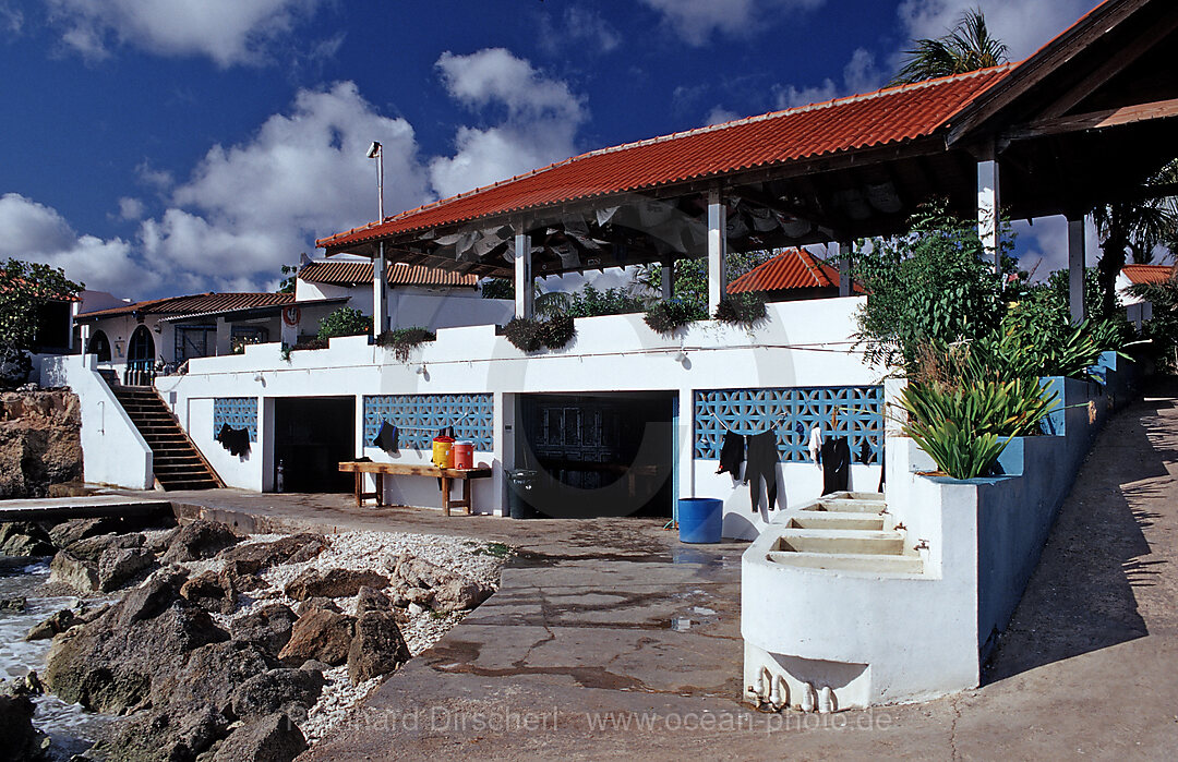 Tauchressort Captain Dons Habitat, Tauchbasis, Karibik, Karibisches Meer, Niederlaendische Antillen, Bonaire