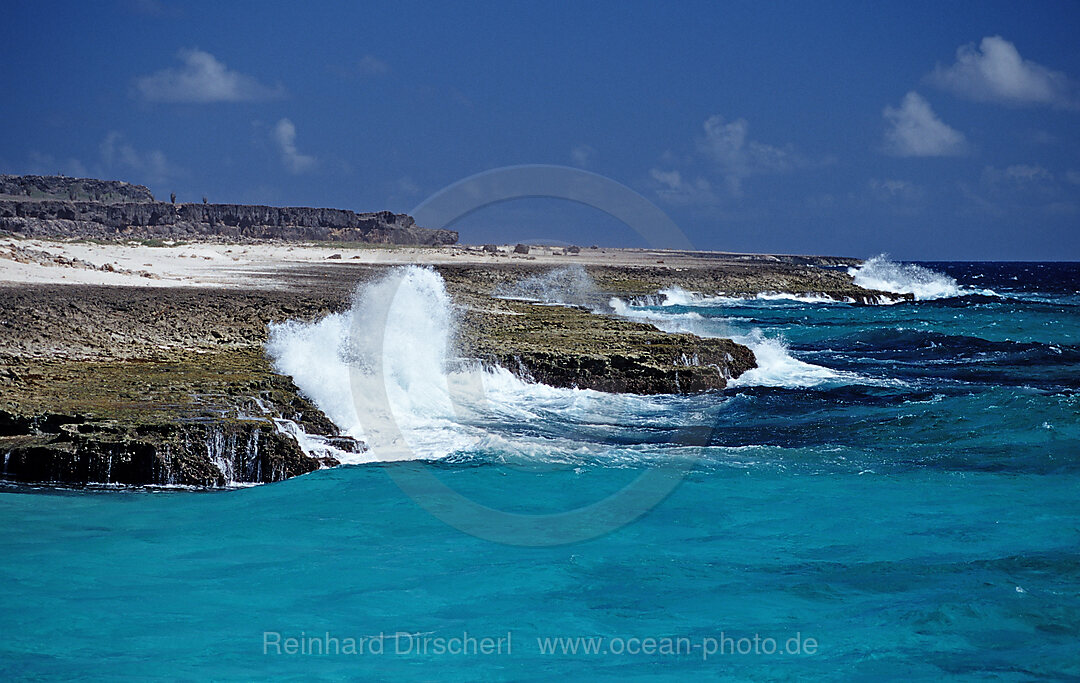 Playa Chikitu Coast, Caribbean Sea, Washington Slagbaai National Park, Playa Chikitu, Netherlands Antilles, Bonaire