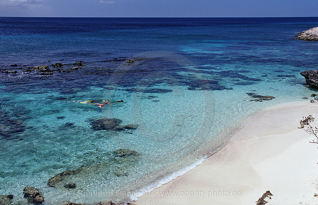 Kueste von Bonaire, Karibik, Karibisches Meer, Washington Slagbaai Nationalpark, Wayak, Niederlaendische Antillen, Bonaire