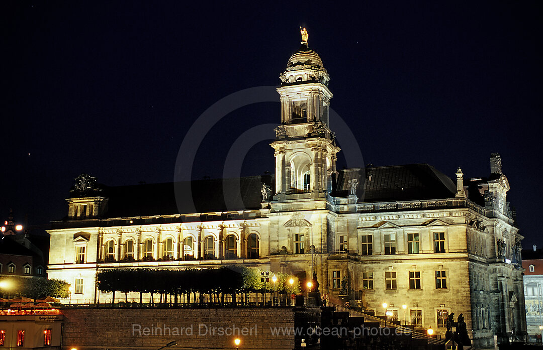 Bruehlschen Terrassen, Dresden, Deutschland