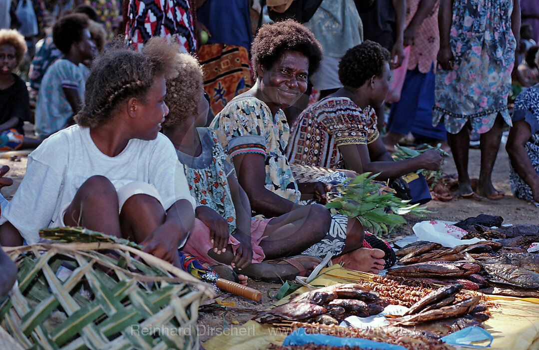 Marktfrauen, Neu-Irland, Kavieng, Papua Neu Guinea