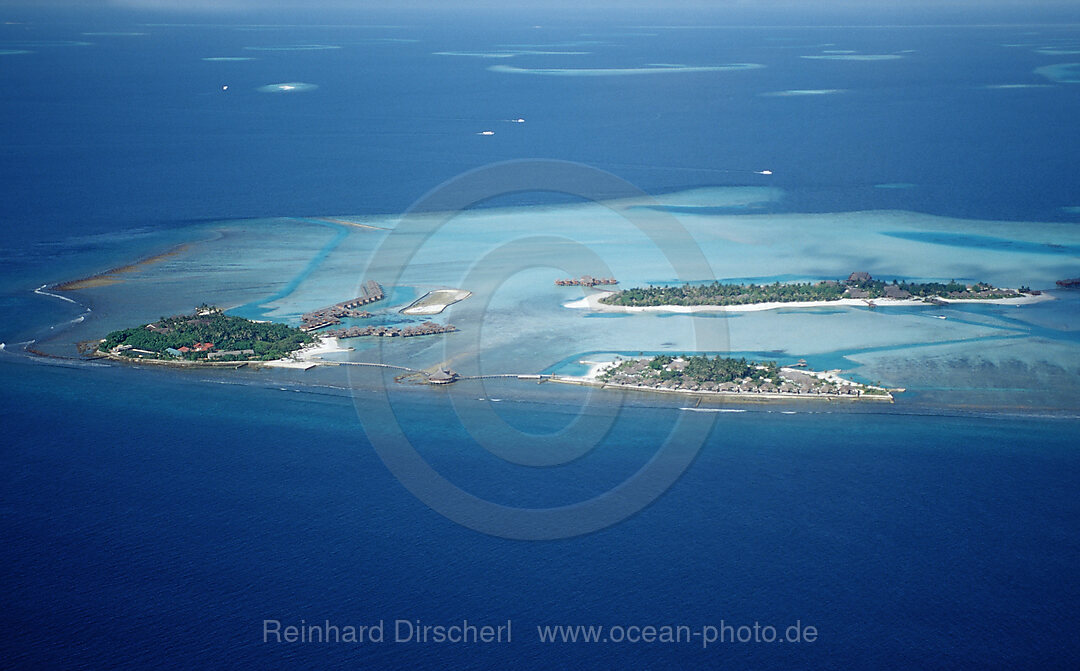 Aerial View of Maldives