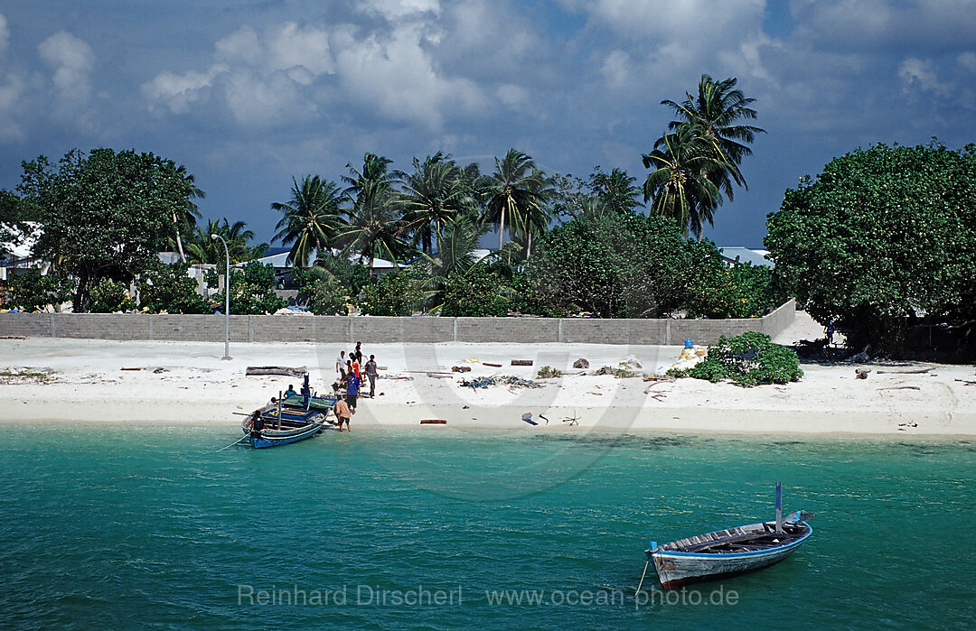 Einheimischen-Insel, Indischer Ozean, Meemu Atoll, Malediven