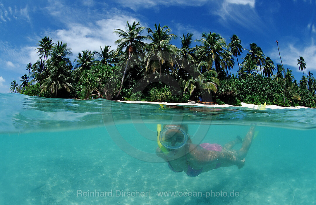 Snorkeling in Lagoon