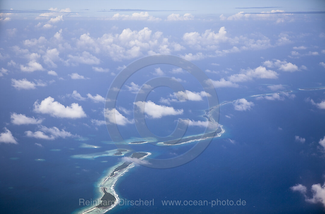 Blick auf Majuro Atoll