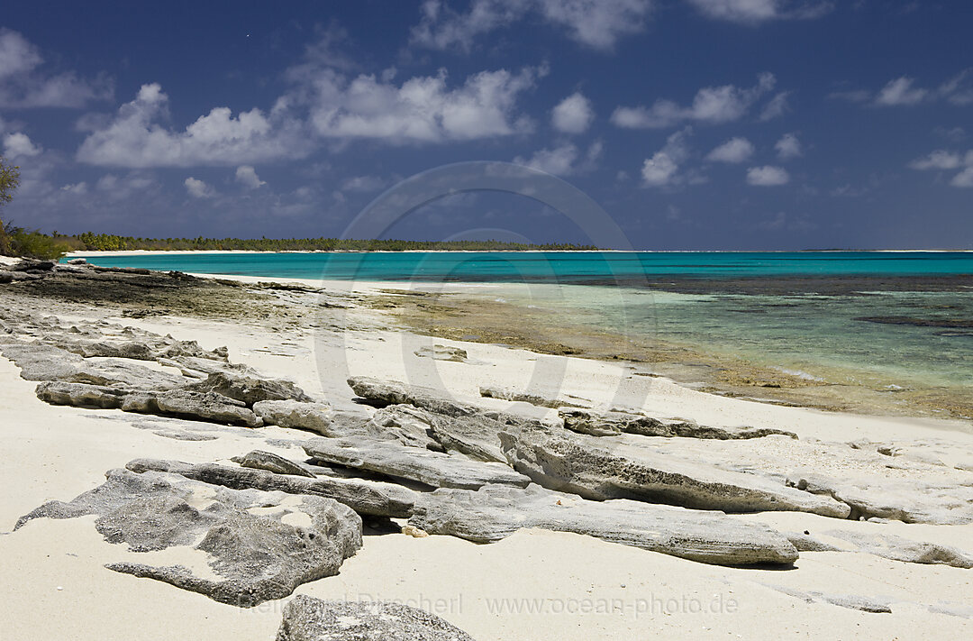 Strand und Lagune von Bikini