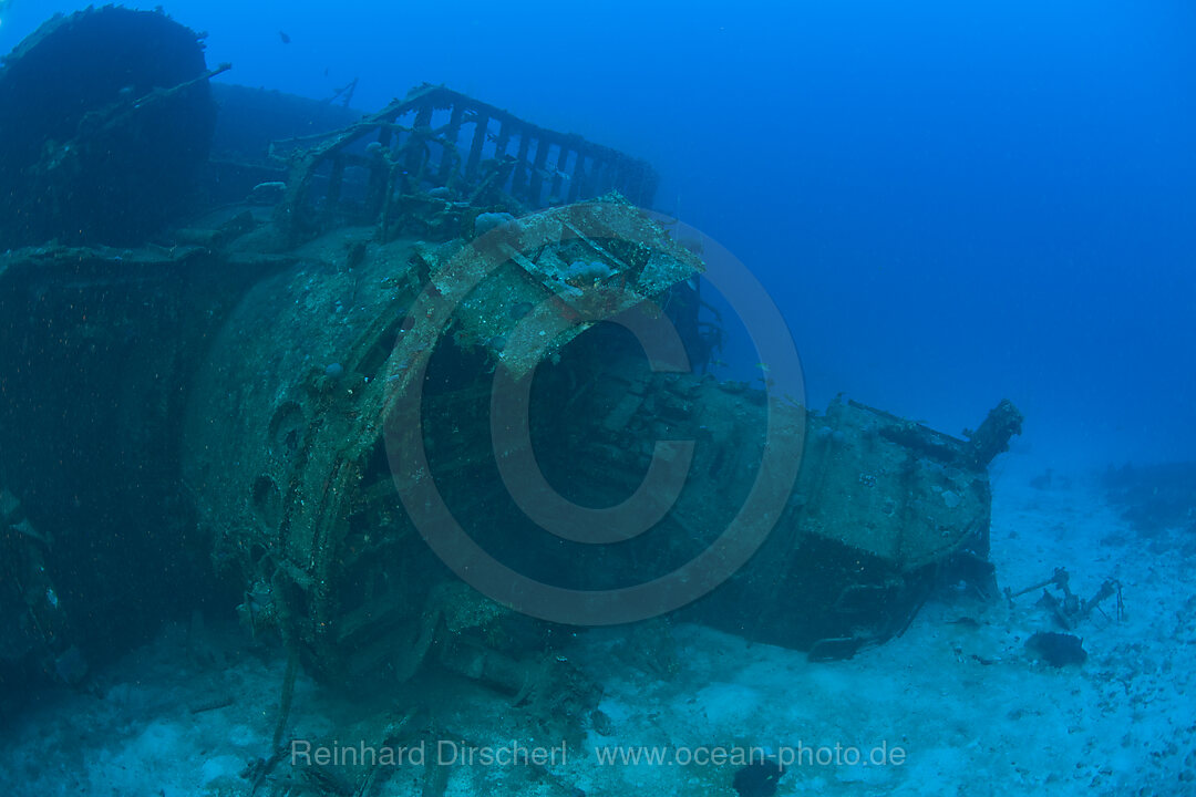 Bridge of Destroyer Wreck USS Anderson