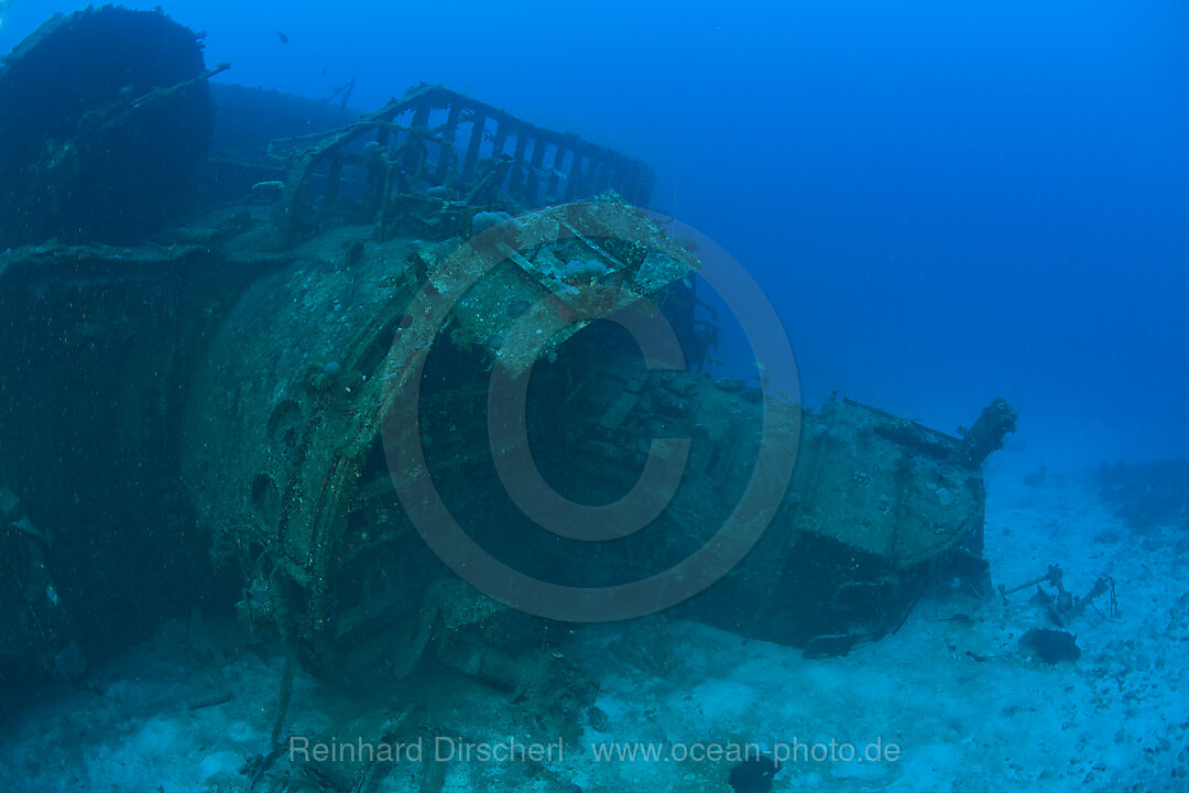 Bruecke von Zerstoerer USS Anderson, Bikini Atoll, Mikronesien, Pazifik, Marschallinseln