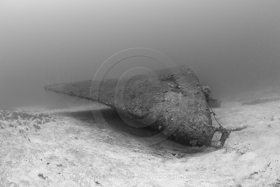 Bow of Destroyer USS Anderson