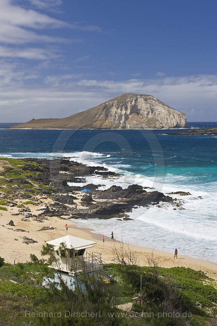 Makapuu Strand und Manana Vogelinseln