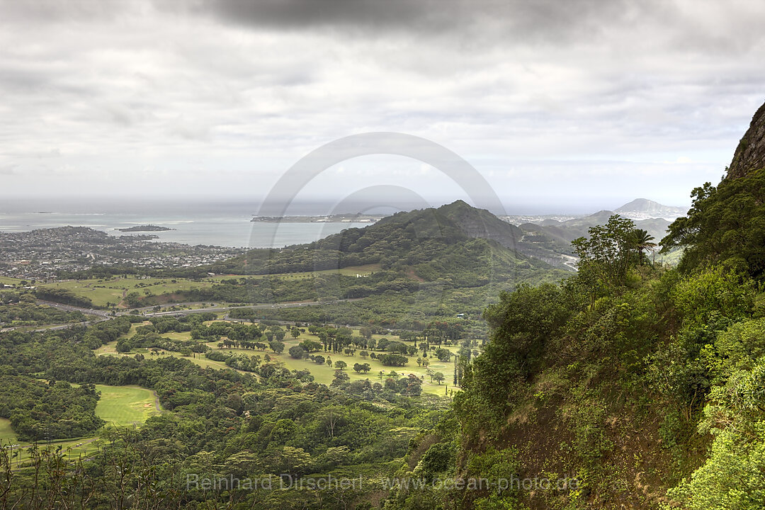 View of Nuuanu Pali Lookout