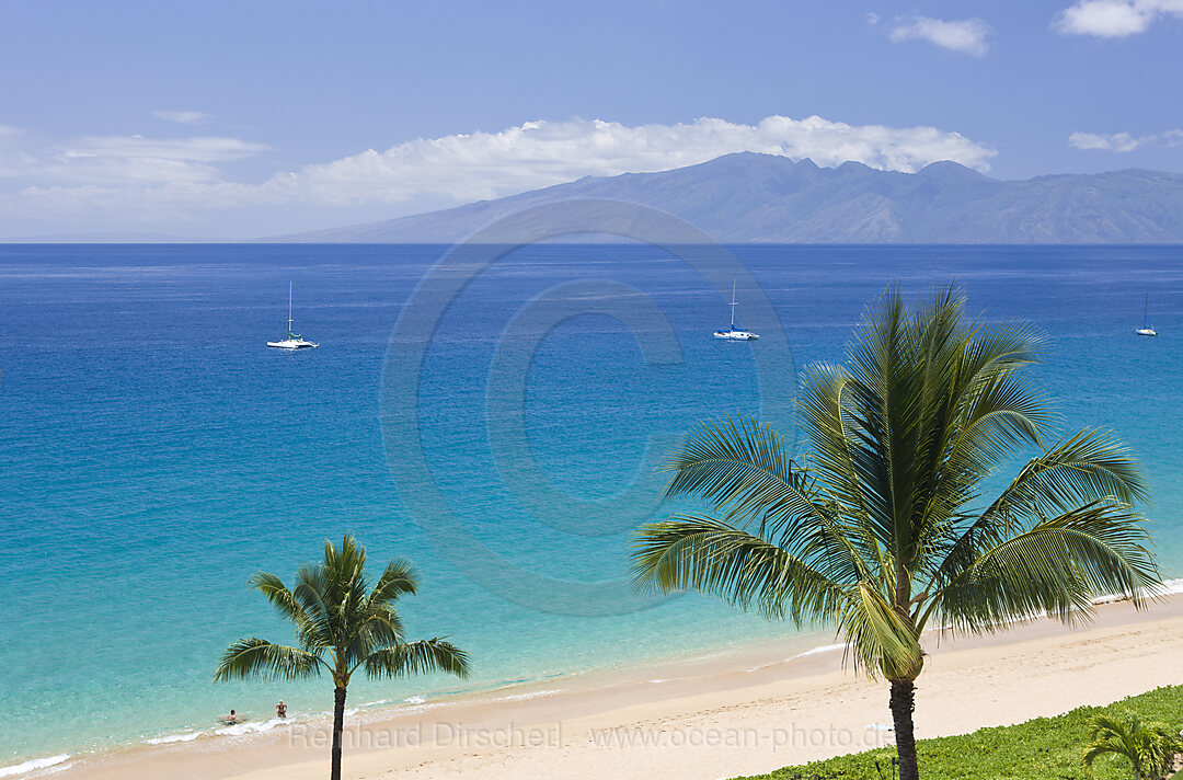 Strand von Kaanapali, Maui, Hawaii, USA