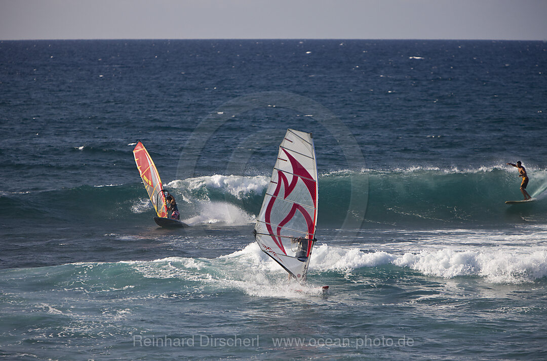 Windsurfer am Hookipa Beach