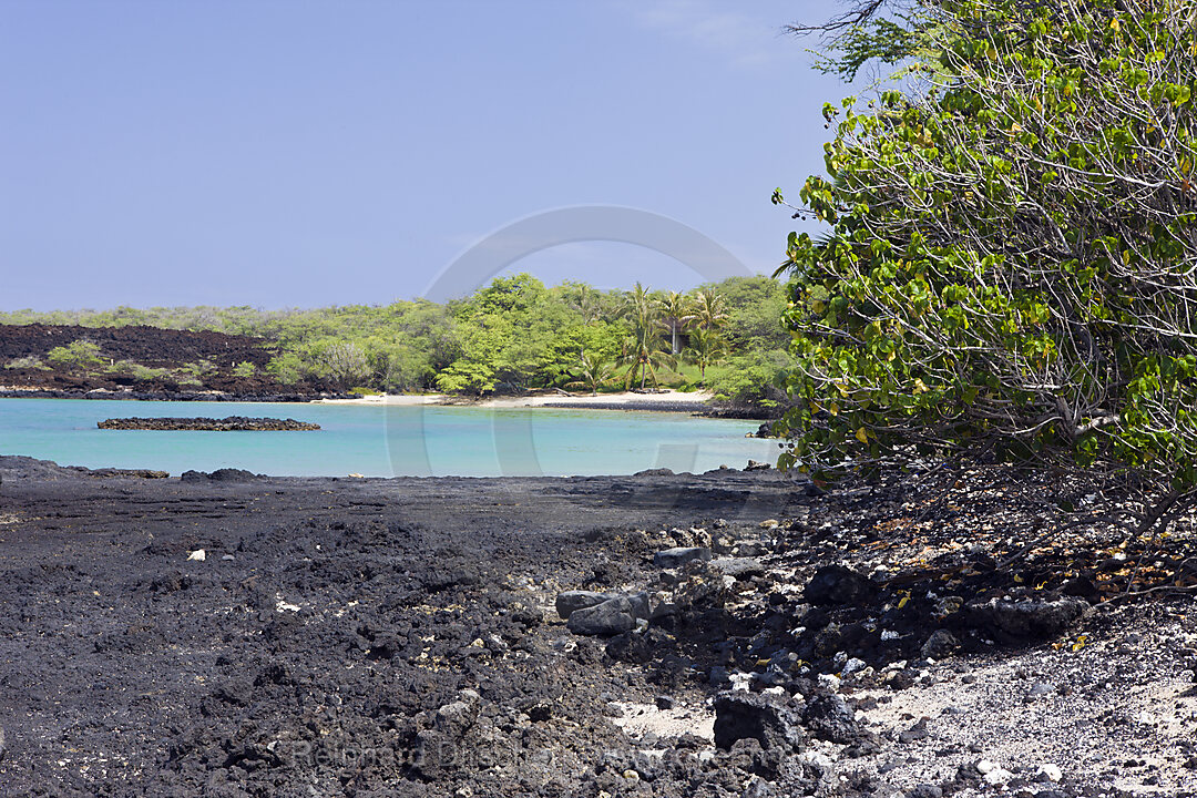 Bucht am Cape Kinau, Maui, Hawaii, USA